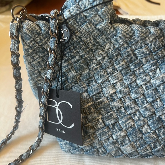 BC MINI WOVEN HOBO BAG - LIGHT DENIM - Picture 5 of 10